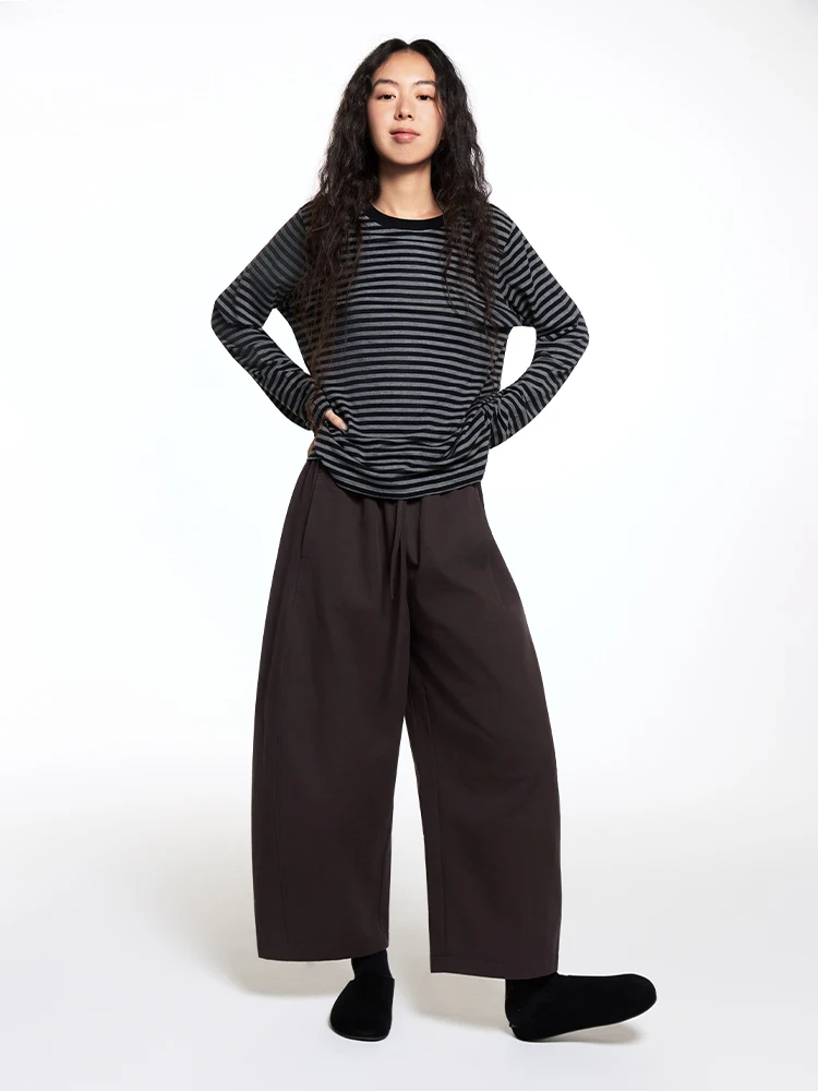 Женская повседневная футболка EAI ey Sc Lazy Stripes Soft с круглым вырезом и длинным рукавом, свободного кроя, из смесового хлопка
Женская повседневная футболка EAI ey Sc Lazy Stripes Soft с круглым вырезом и длинным рукавом, свободного кроя, из смесового хлопка