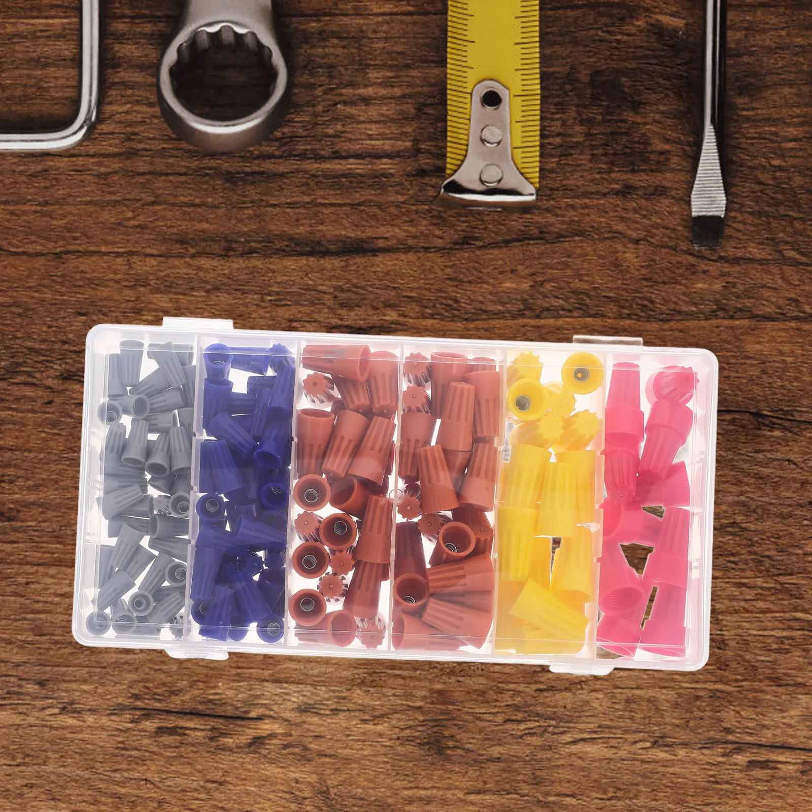 158pcs Wire Connectors Crimping Caps Spiral Terminals Assortment Kit Dark Seal Closed End Barrel Connectors Electrical
158pcs Wire Connectors Crimping Caps Spiral Terminals Assortment Kit Dark Seal Closed End Barrel Connectors Electrical