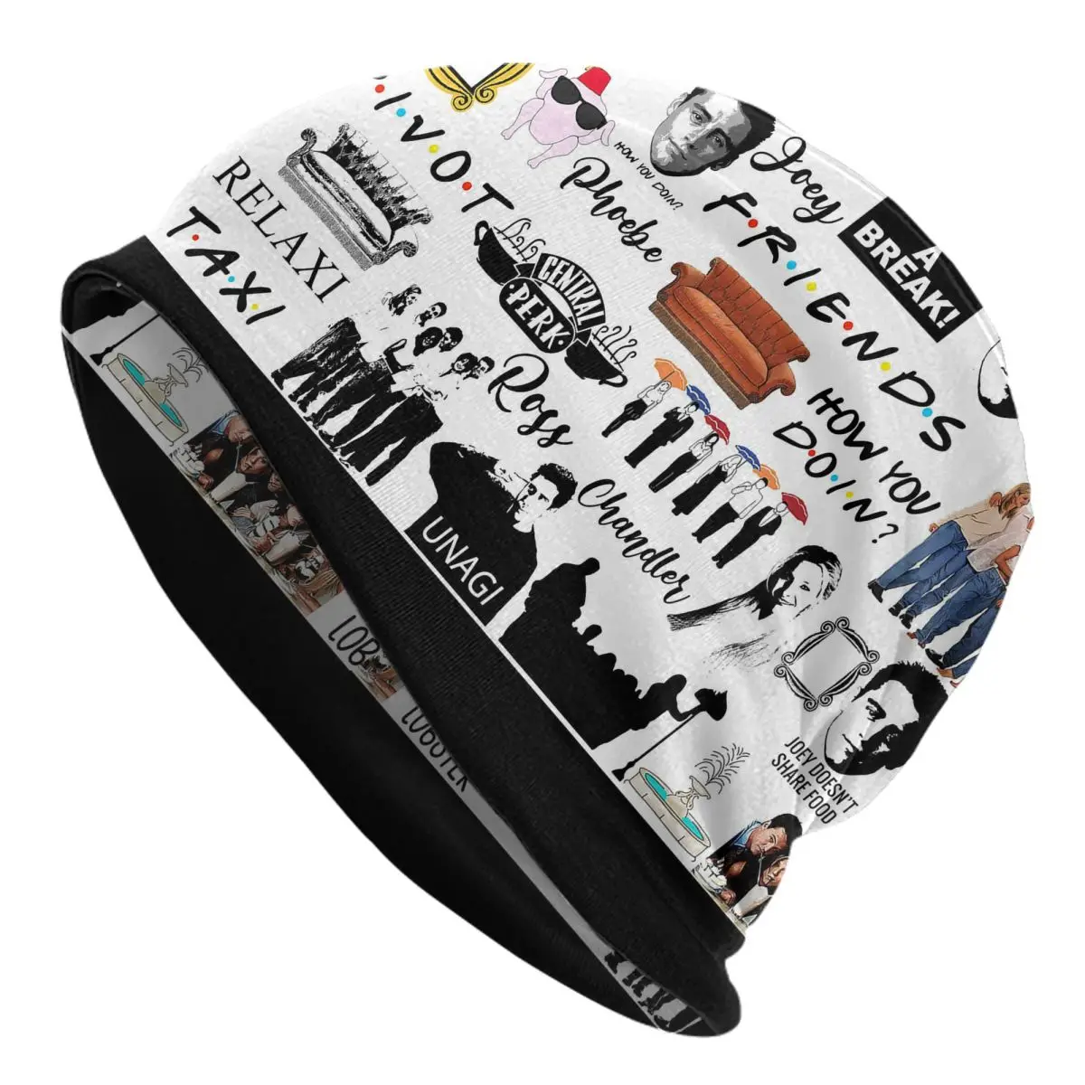 Friends TV Show Bonnet Hats Autumn Winter Outdoor Cartoon American Skullies Beanies Hats Unisex Warm Multifunction Cap
Friends TV Show Bonnet Hats Autumn Winter Outdoor Cartoon American Skullies Beanies Hats Unisex Warm Multifunction Cap