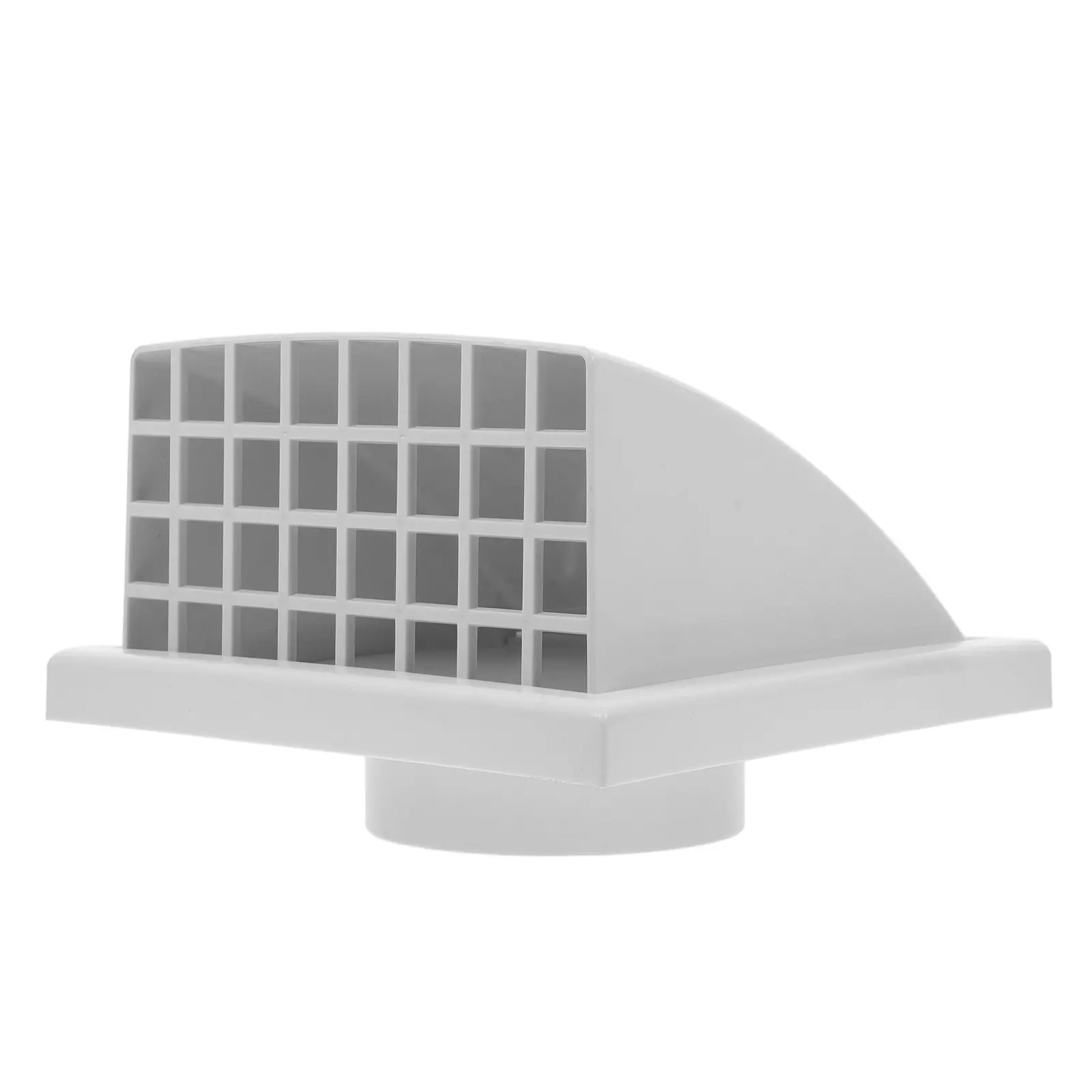 Exterior Wall Vent Cover Plastic Vent Deflector for Home Exhaust Systems Windproof Rainproof Slanted Flow Ventilation Cover
Exterior Wall Vent Cover Plastic Vent Deflector for Home Exhaust Systems Windproof Rainproof Slanted Flow Ventilation Cover