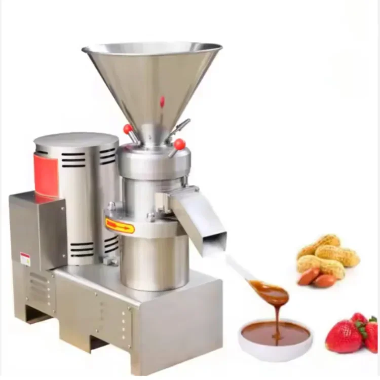 Full Automatic Peanut Butter Paste Making Machine/Sauce Make Colloid Mill Machine/Hazelnut Cocoa Bean Butter Making Machine
Full Automatic Peanut Butter Paste Making Machine/Sauce Make Colloid Mill Machine/Hazelnut Cocoa Bean Butter Making Machine