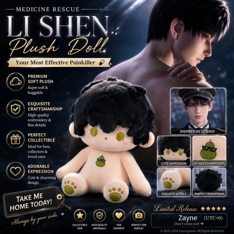 Love And Deepspace Zayne 40cm Cute Doujin Soft Plush Cotton Doll Collectible Fan Art Gift For Doll Collectors Otome Lovers Gift
Love And Deepspace Zayne 40cm Cute Doujin Soft Plush Cotton Doll Collectible Fan Art Gift For Doll Collectors Otome Lovers Gift