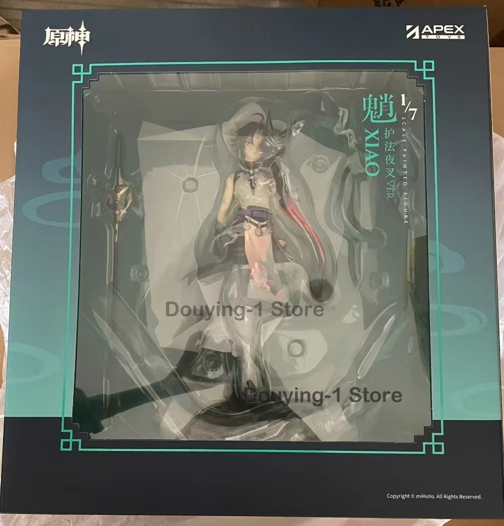 Original Genshin × APEX Xiao 1/7 Scale Painted Figure Toys PVC/ABS VICILANT YAKSHA Action Figures Anime Model Collection
Original Genshin × APEX Xiao 1/7 Scale Painted Figure Toys PVC/ABS VICILANT YAKSHA Action Figures Anime Model Collection