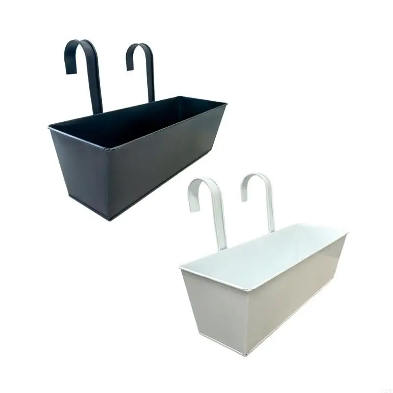 U2JC Hanging Flower Pot for Balcony or Fence Window Planter Box Home Decoration Tool
U2JC Hanging Flower Pot for Balcony or Fence Window Planter Box Home Decoration Tool