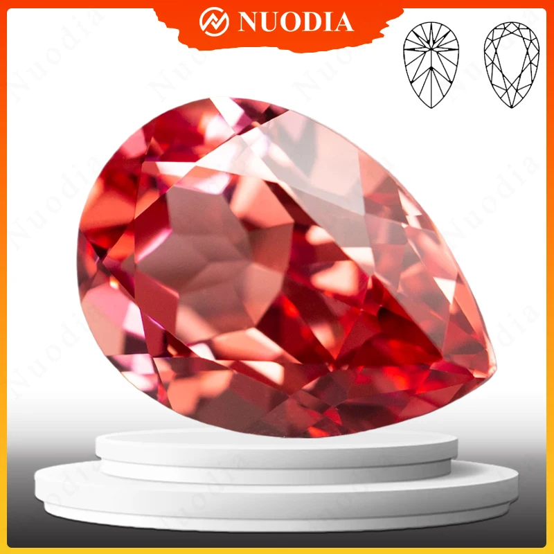 Top Lab Grown Padparadscha Gemstone Pear Cut Sunset Color Lab Sapphire Diamonds for Jewelry Making Selectable AGL Certificate
Top Lab Grown Padparadscha Gemstone Pear Cut Sunset Color Lab Sapphire Diamonds for Jewelry Making Selectable AGL Certificate