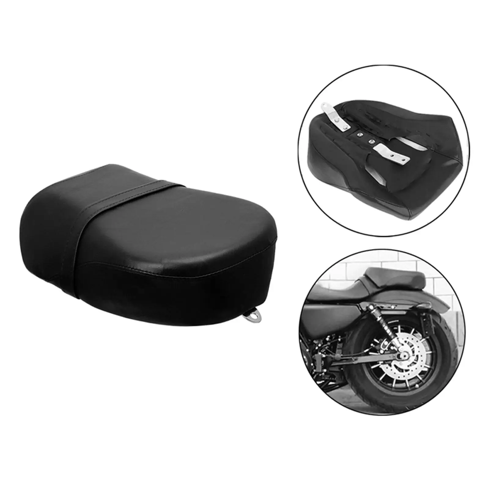 Motorcycle Pillion Passenger Pad Seat Rear Cushion for Harley Sportster 883 1200
Motorcycle Pillion Passenger Pad Seat Rear Cushion for Harley Sportster 883 1200