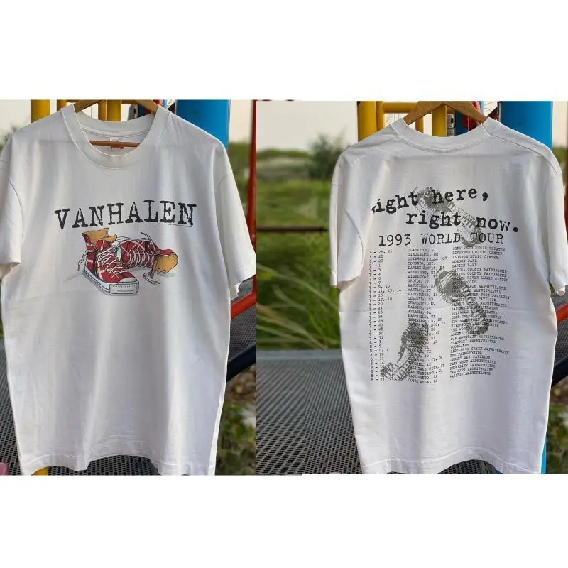 Футболка Halen Van Halen Rock Band Heavy Metal с короткими рукавами, винтажная американская винтажная футболка с короткими рукавами и хлопковым принтом
Футболка Halen Van Halen Rock Band Heavy Metal с короткими рукавами, винтажная американская винтажная футболка с короткими рукавами и хлопковым принтом