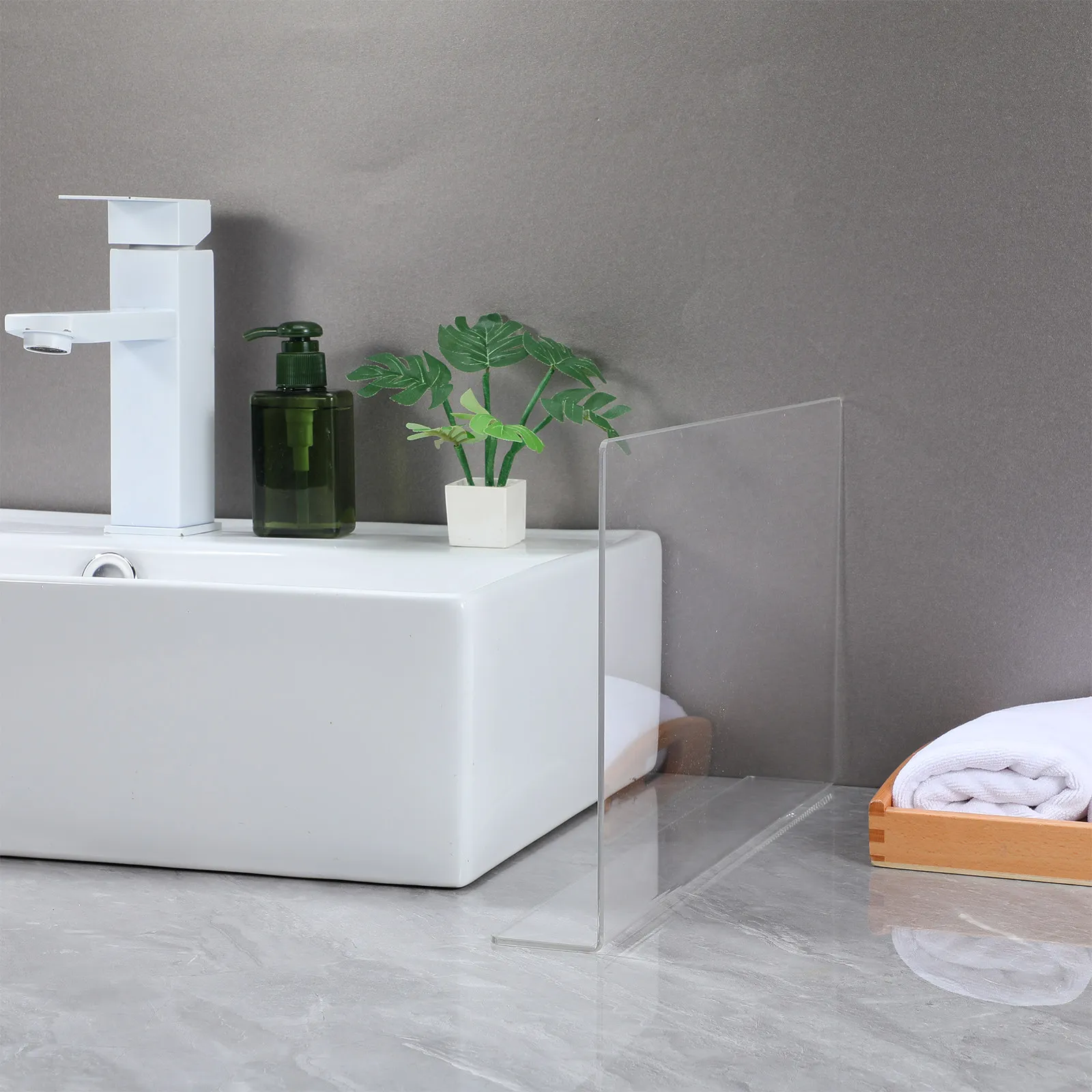 Kitchen Sink Splash Guard L Acrylic Anti Splashing Retaining Plate for Bathroom Bathtub Water Barrier Kitchen Sink Splash Guard
Kitchen Sink Splash Guard L Acrylic Anti Splashing Retaining Plate for Bathroom Bathtub Water Barrier Kitchen Sink Splash Guard