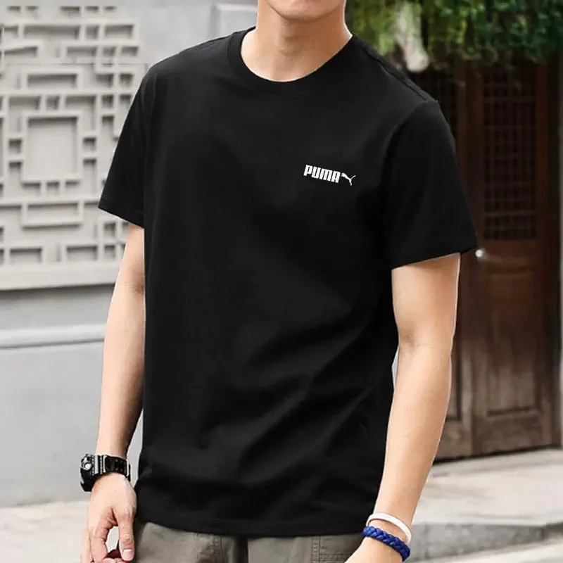 Puma genuine short-sleeved T-shirt for men, pure cotton casual shirt, sports half-sleeve, hot promotion 691340-01
Puma genuine short-sleeved T-shirt for men, pure cotton casual shirt, sports half-sleeve, hot promotion 691340-01