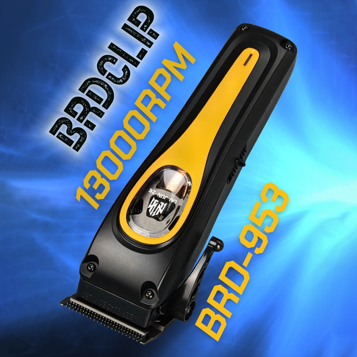 BRDCLIP 953 Профессиональная электрическая машинка для стрижки волос 12000 об/мин Векторный двигатель Высокоскоростное лезвие DLC 2000 мАч Парикмахерская для мужской машины
BRDCLIP 953 Профессиональная электрическая машинка для стрижки волос 12000 об/мин Векторный двигатель Высокоскоростное лезвие DLC 2000 мАч Парикмахерская для мужской машины