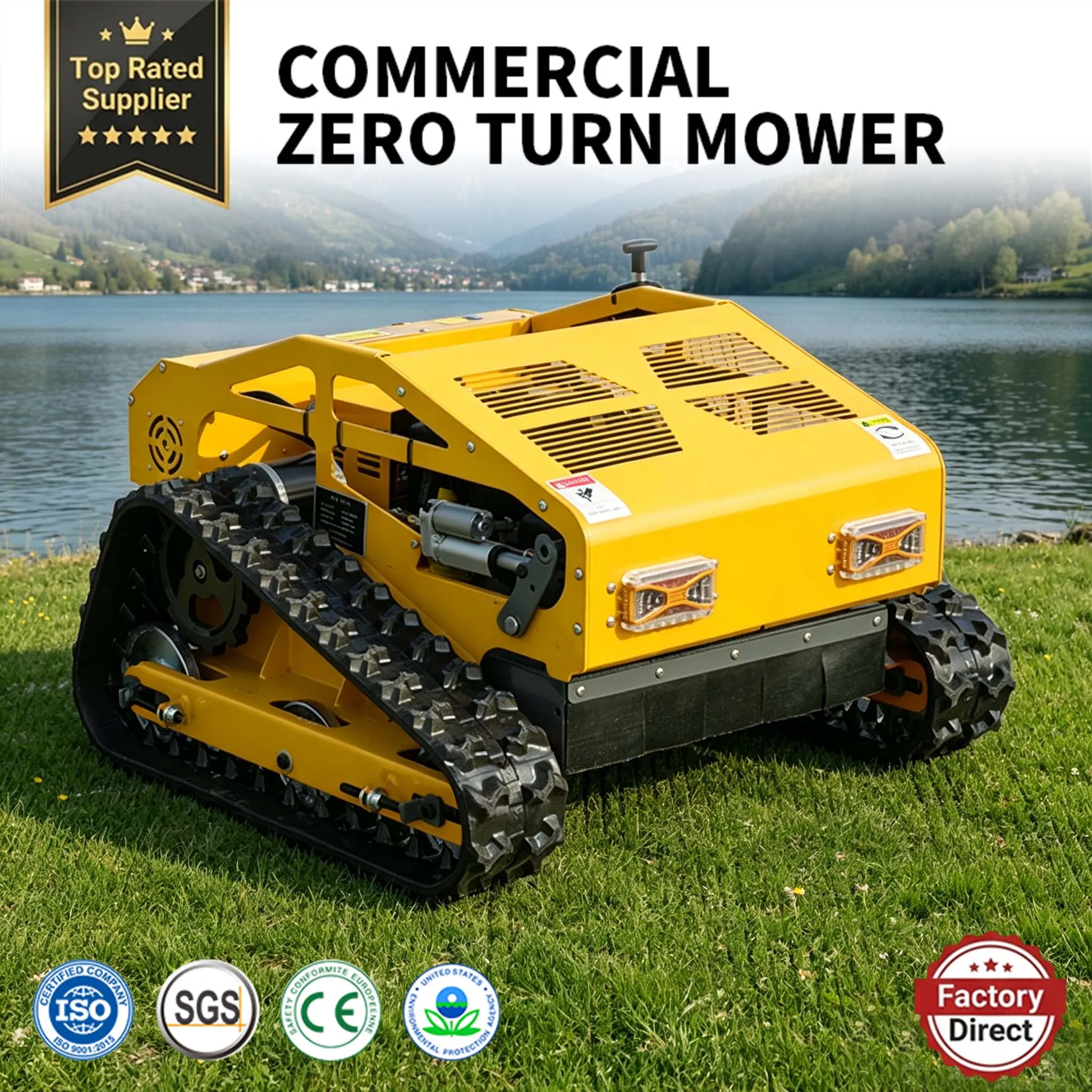 Low Fuel Consumption Anti-grass Clogging Design Commercial Lawn Mower Automatic Semi Truck Lawn Mower
Low Fuel Consumption Anti-grass Clogging Design Commercial Lawn Mower Automatic Semi Truck Lawn Mower