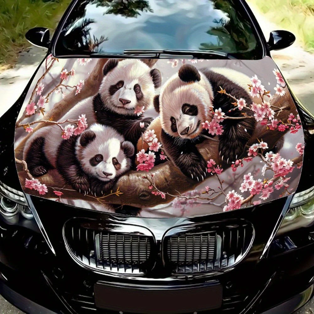 Giant Panda Cherry Blossom Cute Animals Car Hood Wrap Color Vinyl Sticker Truck Graphic Bonnet Auto Accessories Decor Decal Gift
Giant Panda Cherry Blossom Cute Animals Car Hood Wrap Color Vinyl Sticker Truck Graphic Bonnet Auto Accessories Decor Decal Gift