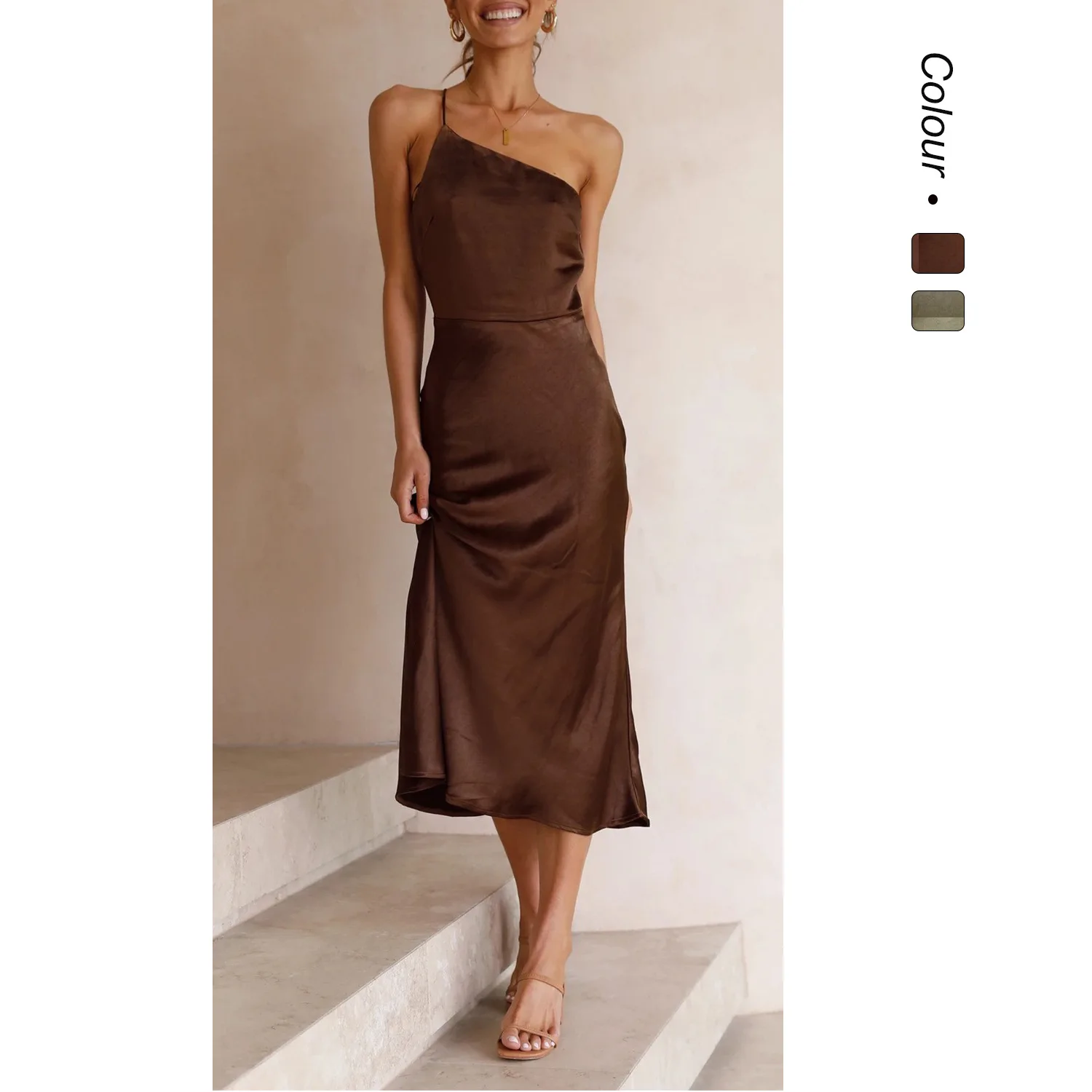 2026 Spring/summer New Waist-cinching One-shoulder Sexy Midi Dress 22057 Dresses For Women Bandage Elegant Party Prom
2026 Spring/summer New Waist-cinching One-shoulder Sexy Midi Dress 22057 Dresses For Women Bandage Elegant Party Prom