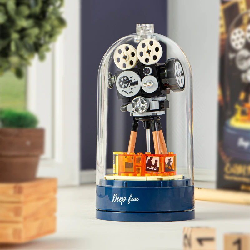 JAKI Retro Camera Building Set for Adults, Collectible Movie Camera Toy for Play and Display, STEM cool Birthday Gift for kids
JAKI Retro Camera Building Set for Adults, Collectible Movie Camera Toy for Play and Display, STEM cool Birthday Gift for kids