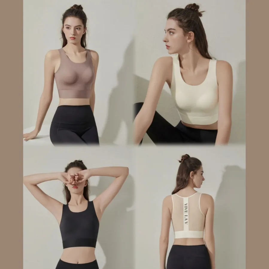 Sportswear Sexy Mesh Backless Tank Top Women's Running Underwear Yoga Fitness Bra Breathable Comfortable Sports Bra
Sportswear Sexy Mesh Backless Tank Top Women's Running Underwear Yoga Fitness Bra Breathable Comfortable Sports Bra