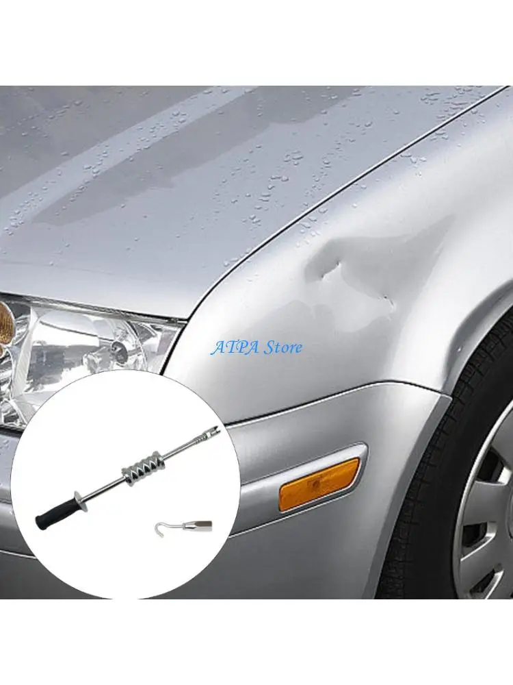 U13C Puller Slide Hammer with Hook Puller Tabs Universal Dent Repair Puller Remover Car Body Dent Removal Tool
U13C Puller Slide Hammer with Hook Puller Tabs Universal Dent Repair Puller Remover Car Body Dent Removal Tool