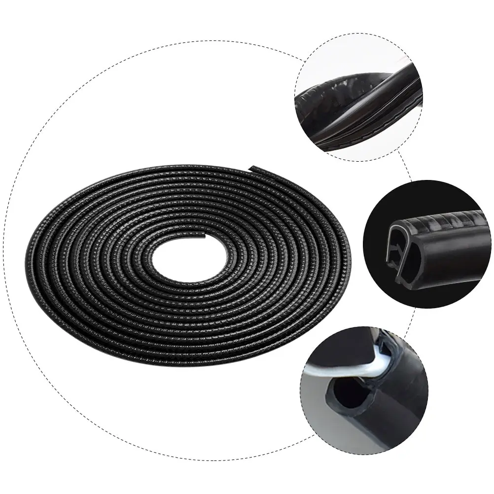 4 Meters Car Door Seal Strip Soundproof Weatherstrip Pvc Adhesive Strip For Hatches Panels Trailers Dust Noise Resistant Durable
4 Meters Car Door Seal Strip Soundproof Weatherstrip Pvc Adhesive Strip For Hatches Panels Trailers Dust Noise Resistant Durable