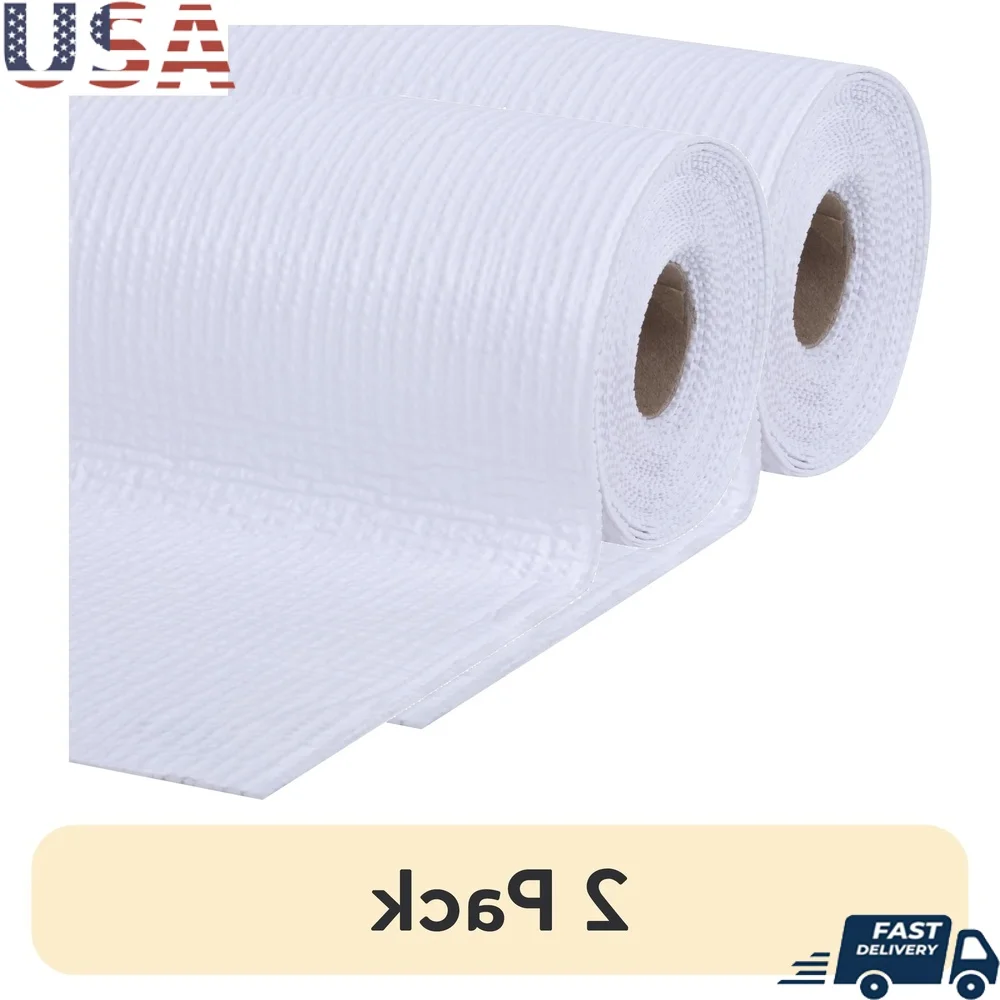 Non-Adhesive Shelf Liner 2 Pack Smooth Top Non-Slip Cabinet Protective Roll Easy Installation Machine Washable Multi-Purpose
Non-Adhesive Shelf Liner 2 Pack Smooth Top Non-Slip Cabinet Protective Roll Easy Installation Machine Washable Multi-Purpose