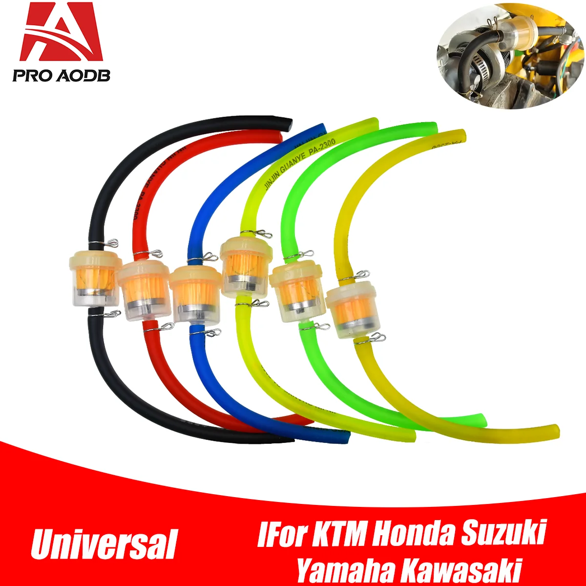 For 49cc 50cc 110cc 125cc Motocross Dirt Pit Bike Moped Scooter ATV Go Kart Motorcycle Universal Gas Fuel Filters and Fuel Pipe
For 49cc 50cc 110cc 125cc Motocross Dirt Pit Bike Moped Scooter ATV Go Kart Motorcycle Universal Gas Fuel Filters and Fuel Pipe