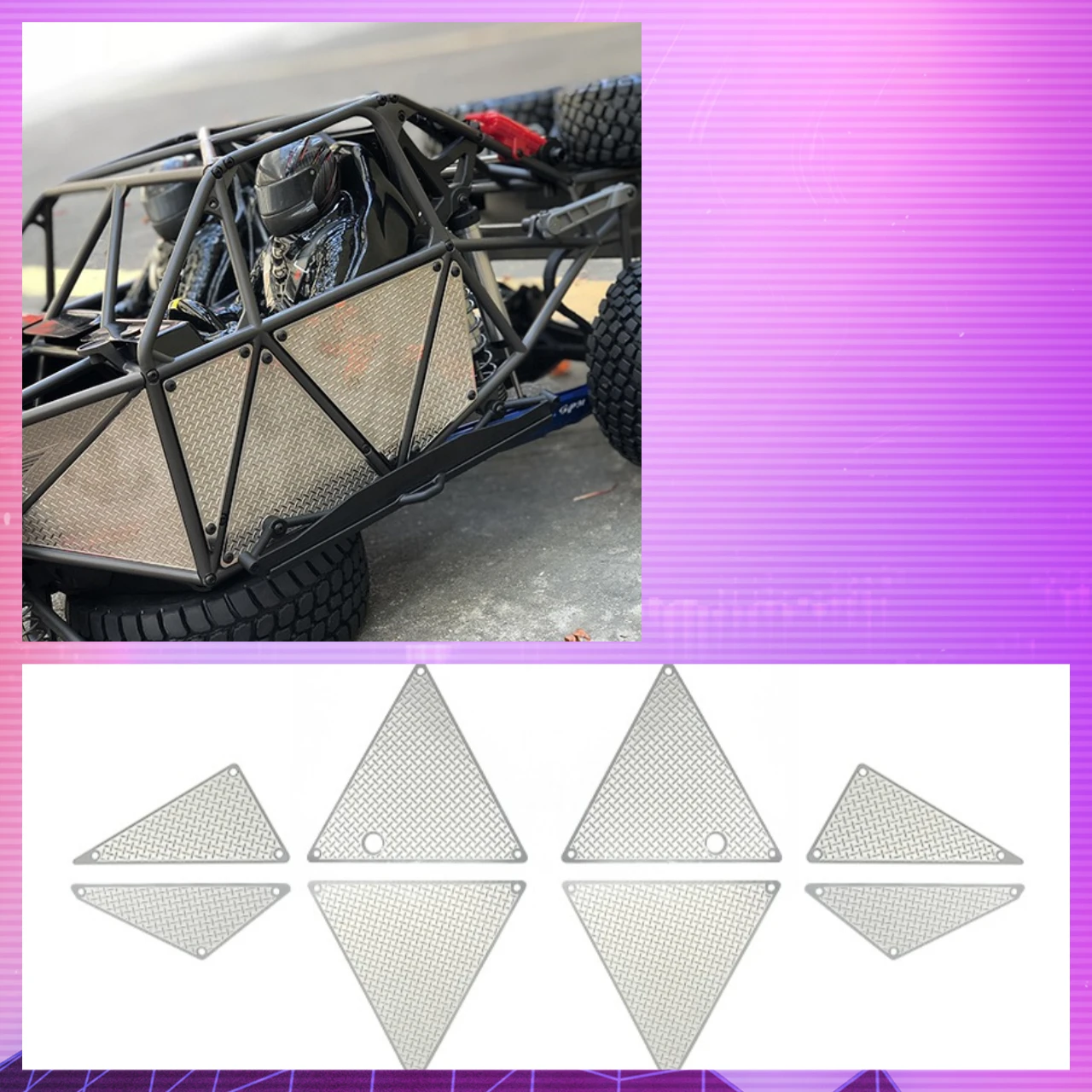 GPM Stainless Steel Middle&Rear Tube Chassis Panel For TRAXXAS 1/7 Unlimited Desert Racer
GPM Stainless Steel Middle&Rear Tube Chassis Panel For TRAXXAS 1/7 Unlimited Desert Racer