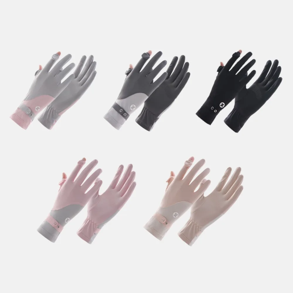 Ice Silk Women Sunscreen Gloves Anti-UV Breathable Sun Protection Riding Gloves Touch Screen Quick Dry Summer Driving Mittens
Ice Silk Women Sunscreen Gloves Anti-UV Breathable Sun Protection Riding Gloves Touch Screen Quick Dry Summer Driving Mittens