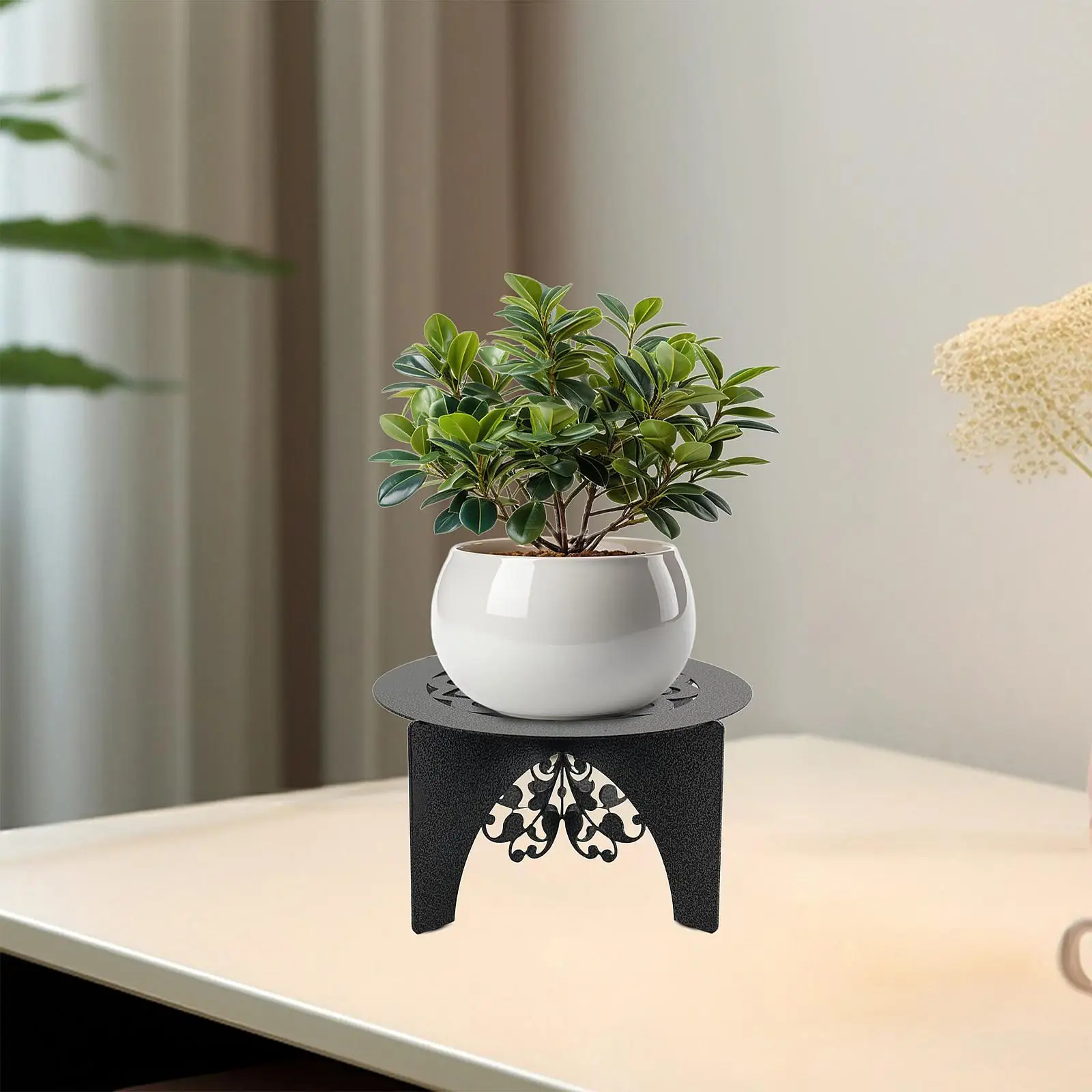 Flower Pot Stand for Plants Decor Plant Stand for Balcony Drawing Room Cafe
Flower Pot Stand for Plants Decor Plant Stand for Balcony Drawing Room Cafe