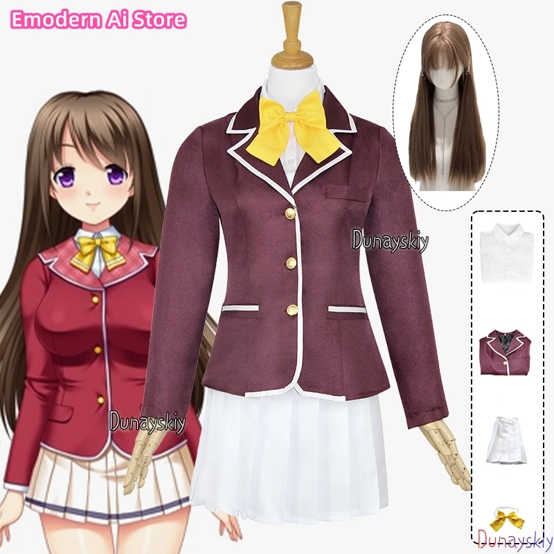 Akitsuki Marinao/Akitsuki Ai Cospaly GALGAME Костюм Парик Японский JK Школьная форма Женский Kawaii Campus Set Аниме Ролевая игра
Akitsuki Marinao/Akitsuki Ai Cospaly GALGAME Костюм Парик Японский JK Школьная форма Женский Kawaii Campus Set Аниме Ролевая игра