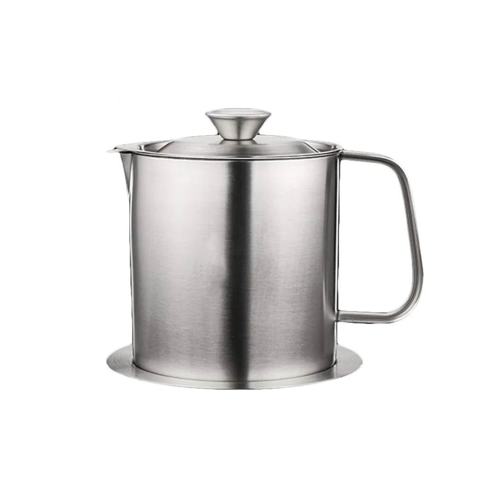 Масляный горшок из нержавеющей стали, 1000 мл, герметичная масляная банка с крышкой, современный противокапельный контейнер для домашнего ресторана, кухонные принадлежности
Масляный горшок из нержавеющей стали, 1000 мл, герметичная масляная банка с крышкой, современный противокапельный контейнер для домашнего ресторана, кухонные принадлежности