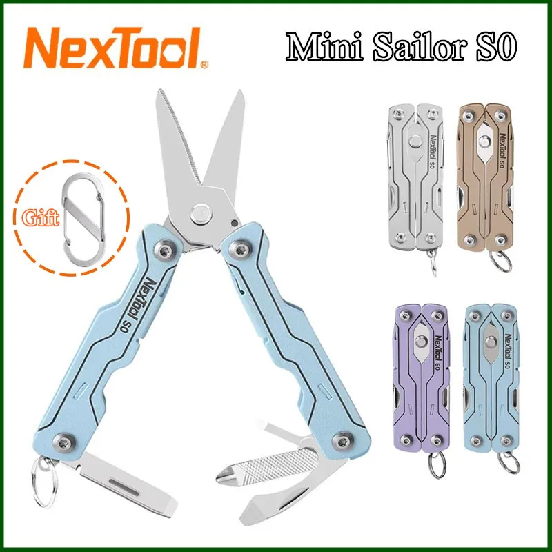 NexTool 8 In 1 Mini Sailor Scissors S0 Screwdriver Scissors Micro Multitools EDC Tools Portable Mini Pocket Folding Hand Tools
NexTool 8 In 1 Mini Sailor Scissors S0 Screwdriver Scissors Micro Multitools EDC Tools Portable Mini Pocket Folding Hand Tools