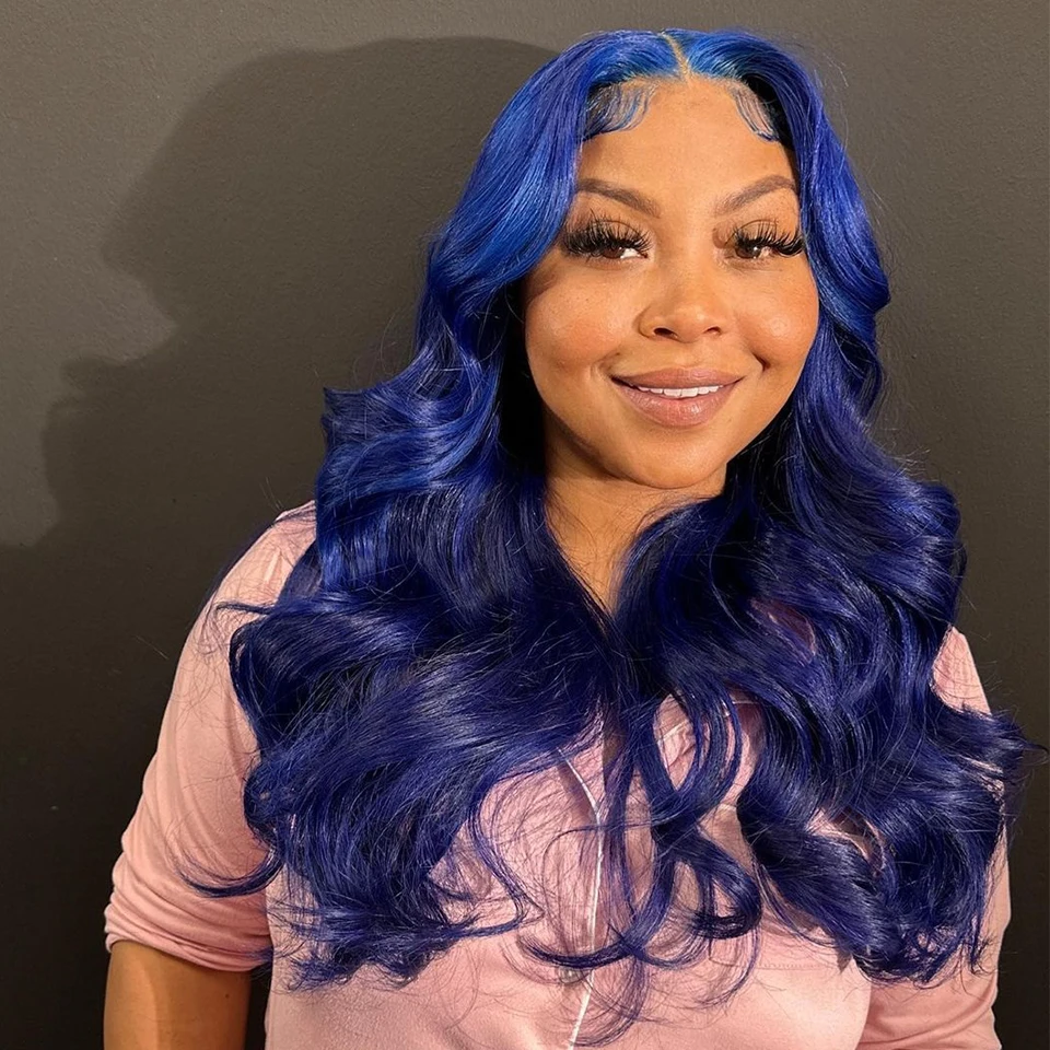 Royal Blue Colored Human Hair Wigs For Black Women 13x4x1 Lace T Part Wig Peruvian Remy Body Wave Clearance Sale Ready To Ship
Royal Blue Colored Human Hair Wigs For Black Women 13x4x1 Lace T Part Wig Peruvian Remy Body Wave Clearance Sale Ready To Ship