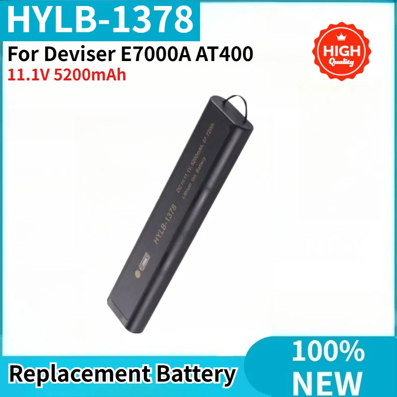 HYLB-1378 11.1V 5200mAh High Quality Replacement Battery for Deviser E7000A AT400 Communication Network Tester
HYLB-1378 11.1V 5200mAh High Quality Replacement Battery for Deviser E7000A AT400 Communication Network Tester