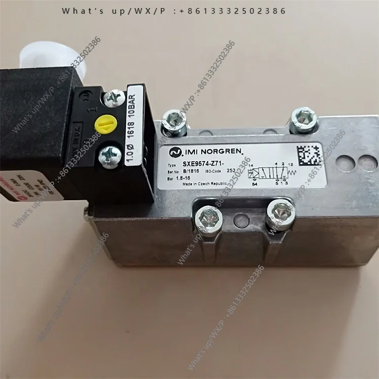 SXE9574-Z71 Электромагнитный клапан, давление: среднее давление
SXE9574-Z71 Электромагнитный клапан, давление: среднее давление
