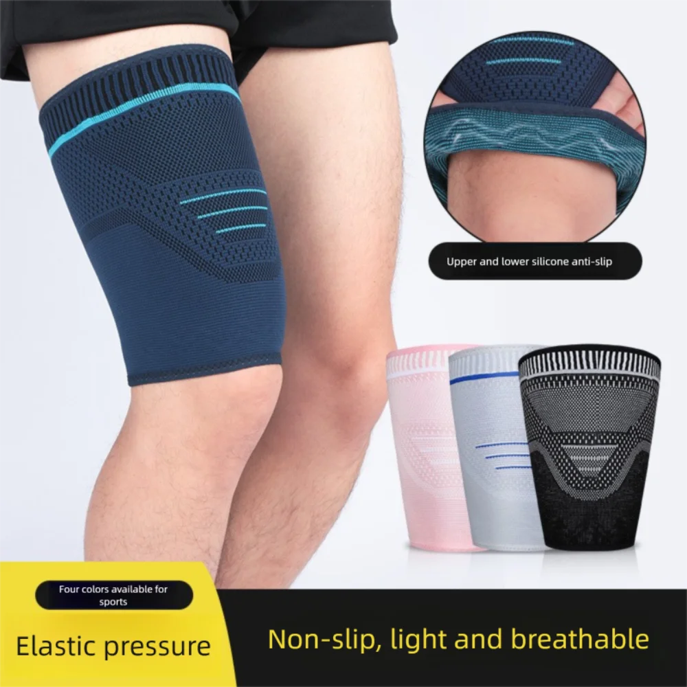 New Nylon Thigh Protection Sleeve Compression Anti-Chafing Muscle Brace Elastic Leg Bands Men Women
New Nylon Thigh Protection Sleeve Compression Anti-Chafing Muscle Brace Elastic Leg Bands Men Women
