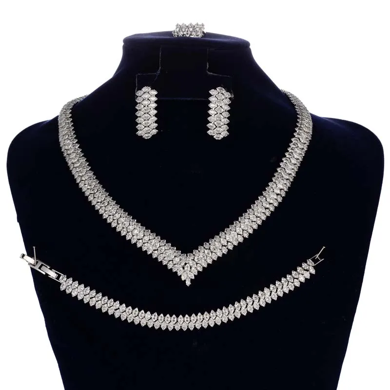 Jewelry Set HADIYANA Charm Exquisite Jewelry Set for Women Luxury Cubic Zirconia Quality Jewelry BN9297 Women Wedding Accessory
Jewelry Set HADIYANA Charm Exquisite Jewelry Set for Women Luxury Cubic Zirconia Quality Jewelry BN9297 Women Wedding Accessory