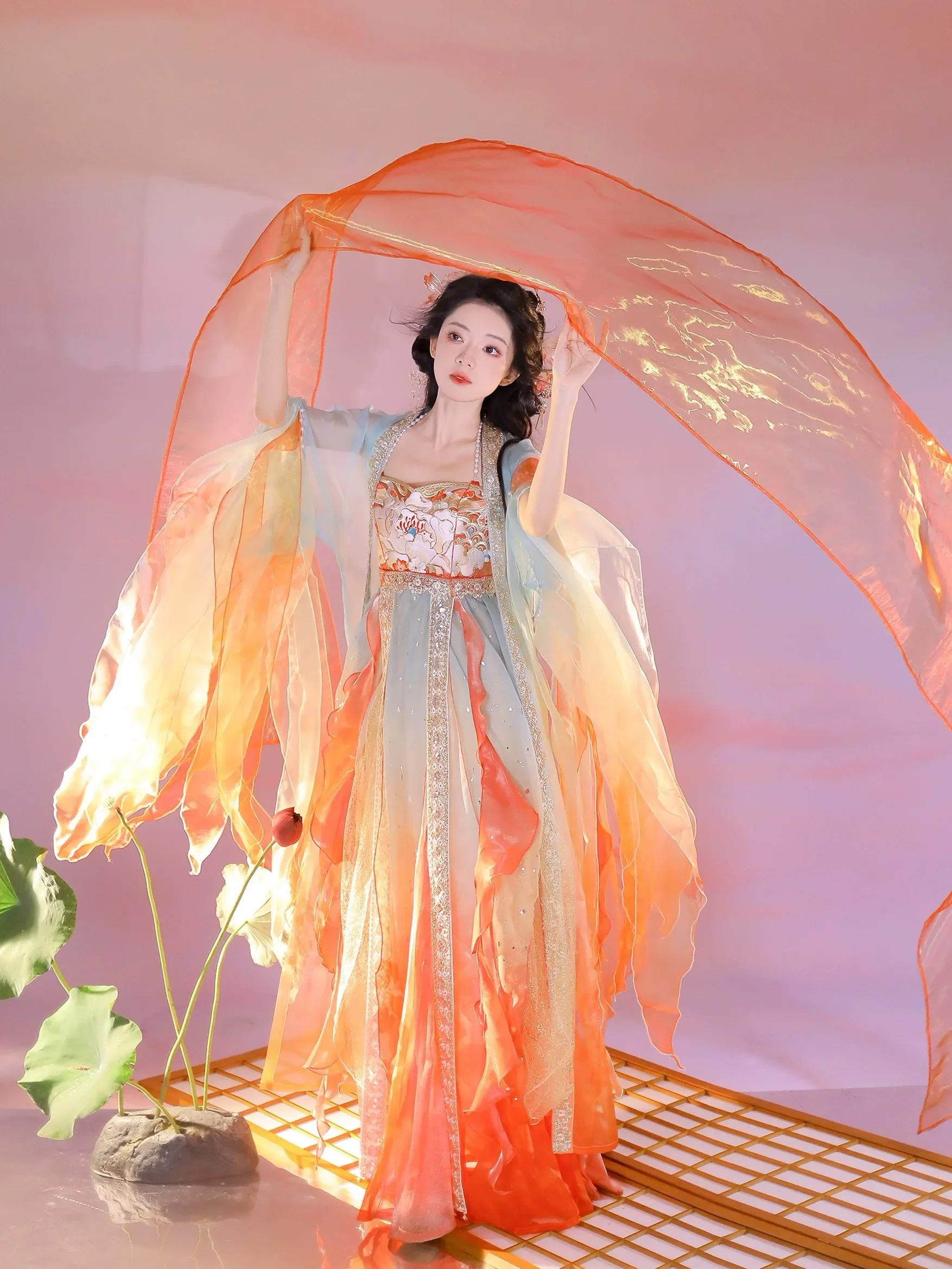 Song Dynasty Embroidery Print Hanfu Dress Ancient Chinese Style Stage Costume Dance Hanfu Princess Outfits 2025 Hot Sale
Song Dynasty Embroidery Print Hanfu Dress Ancient Chinese Style Stage Costume Dance Hanfu Princess Outfits 2025 Hot Sale