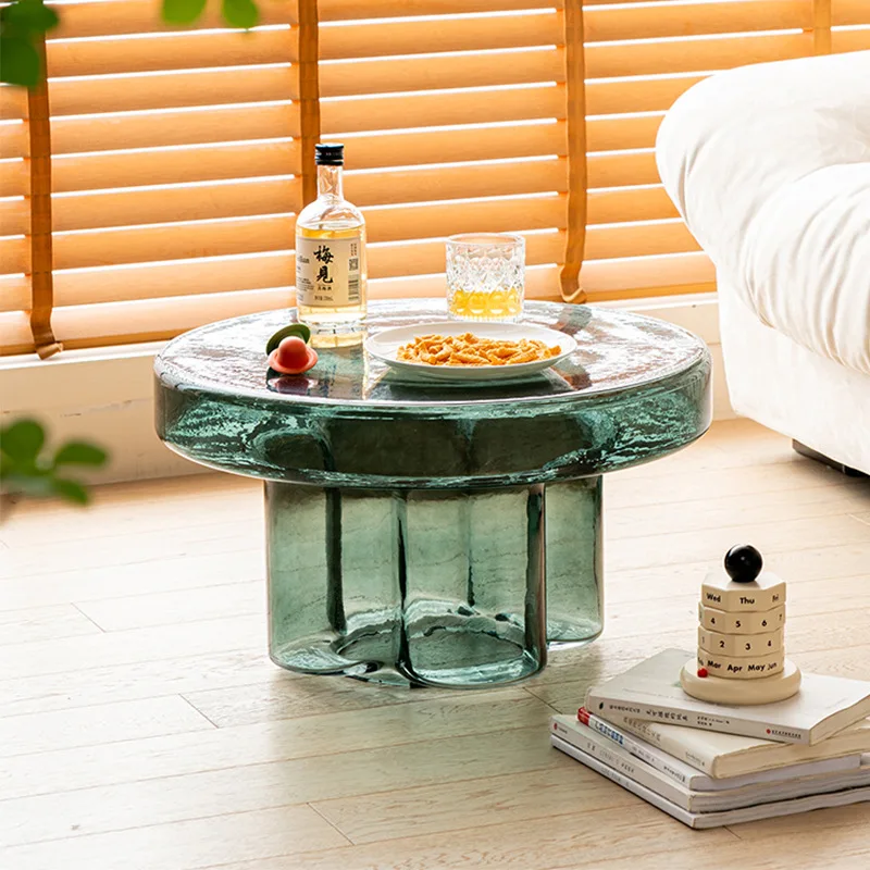 Modern Design Coffee Tables Glass Tea Aesthetics Reception Round Fine Side Table Living Room Table Basse Home Furniture SG40KT
Modern Design Coffee Tables Glass Tea Aesthetics Reception Round Fine Side Table Living Room Table Basse Home Furniture SG40KT