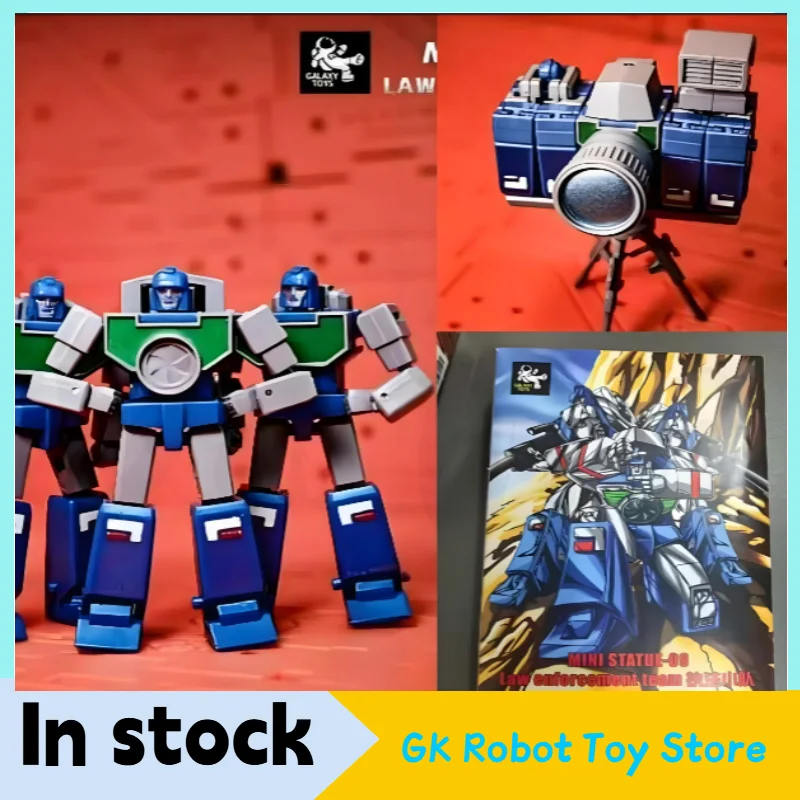 In Stock Deformed Toys Mini09 Camera Three Brothers Law Enforcement Squad Small Scale Movable Humanoid Toy Collection
In Stock Deformed Toys Mini09 Camera Three Brothers Law Enforcement Squad Small Scale Movable Humanoid Toy Collection