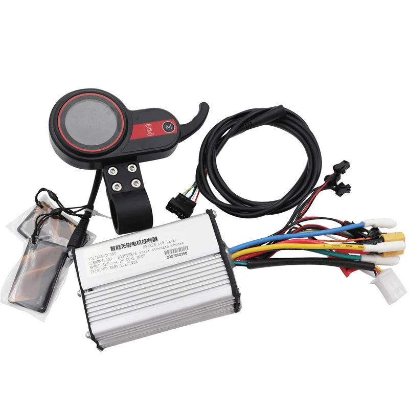 N17R LCD Display Accelerator Meter+48V 20A Controller with NFC Card for Pro Electric Scooter Bike Retrofit Parts
N17R LCD Display Accelerator Meter+48V 20A Controller with NFC Card for Pro Electric Scooter Bike Retrofit Parts
