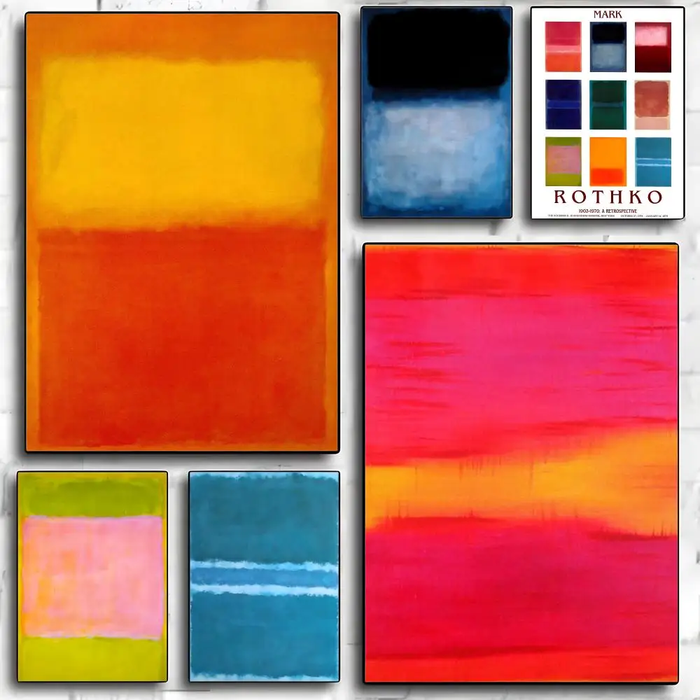 M-Mark Rothko Abstract Art Poster HD Art Mural Waterproof Wall Decor Durable DIY Home Decoration for Living Room Bedroom
M-Mark Rothko Abstract Art Poster HD Art Mural Waterproof Wall Decor Durable DIY Home Decoration for Living Room Bedroom