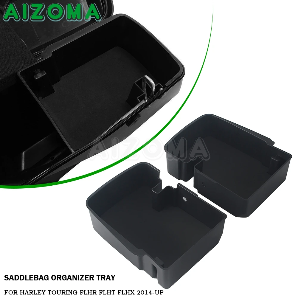 Hard Saddlebag Organizer Shelf Motorcycles Left Right Saddle Bags Storage Tray For Harley Touring FLHR FLHT FLHX FLTRX 2014-Up
Hard Saddlebag Organizer Shelf Motorcycles Left Right Saddle Bags Storage Tray For Harley Touring FLHR FLHT FLHX FLTRX 2014-Up