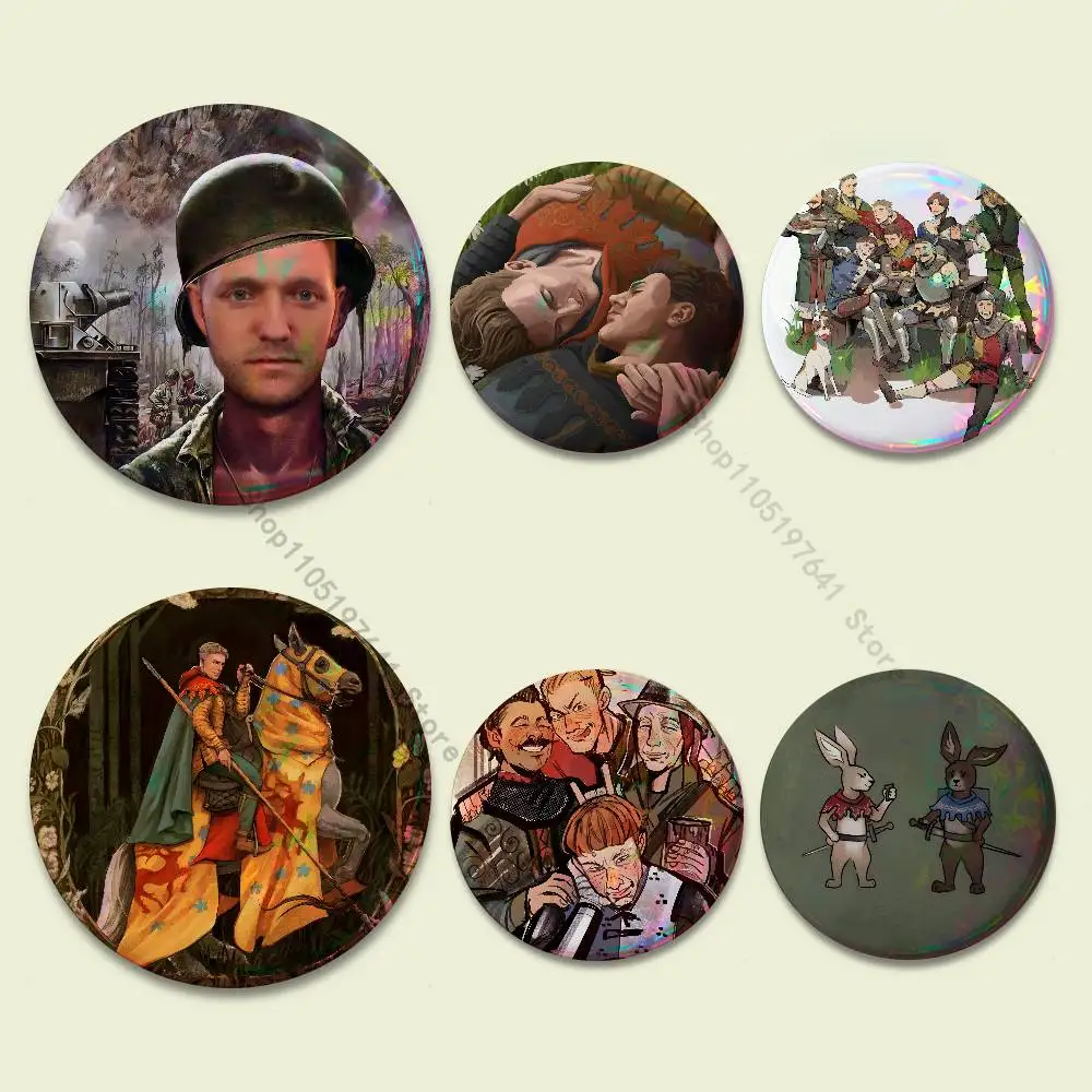 KCD K-Kingdom Come D-DeliveranceS Badge on Backpack Clothes decoration Tinplate Round Brooch Funny Custom Gifts for Friend
KCD K-Kingdom Come D-DeliveranceS Badge on Backpack Clothes decoration Tinplate Round Brooch Funny Custom Gifts for Friend