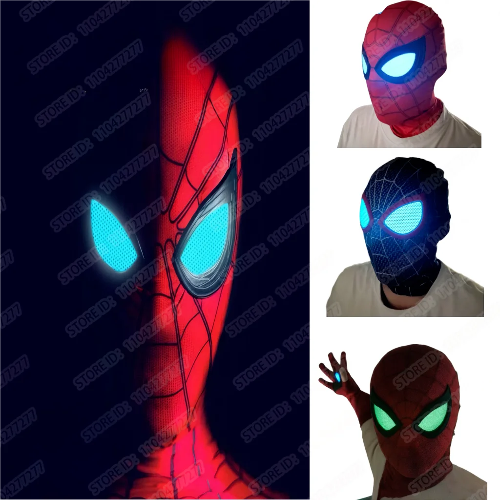 Люминесцентная маска Человека-паука, супергерой Майлза Моралеса, Человек-паук для взрослых и детей, маски для косплея, шлем паука, реквизит на Хэллоуин
Люминесцентная маска Человека-паука, супергерой Майлза Моралеса, Человек-паук для взрослых и детей, маски для косплея, шлем паука, реквизит на Хэллоуин