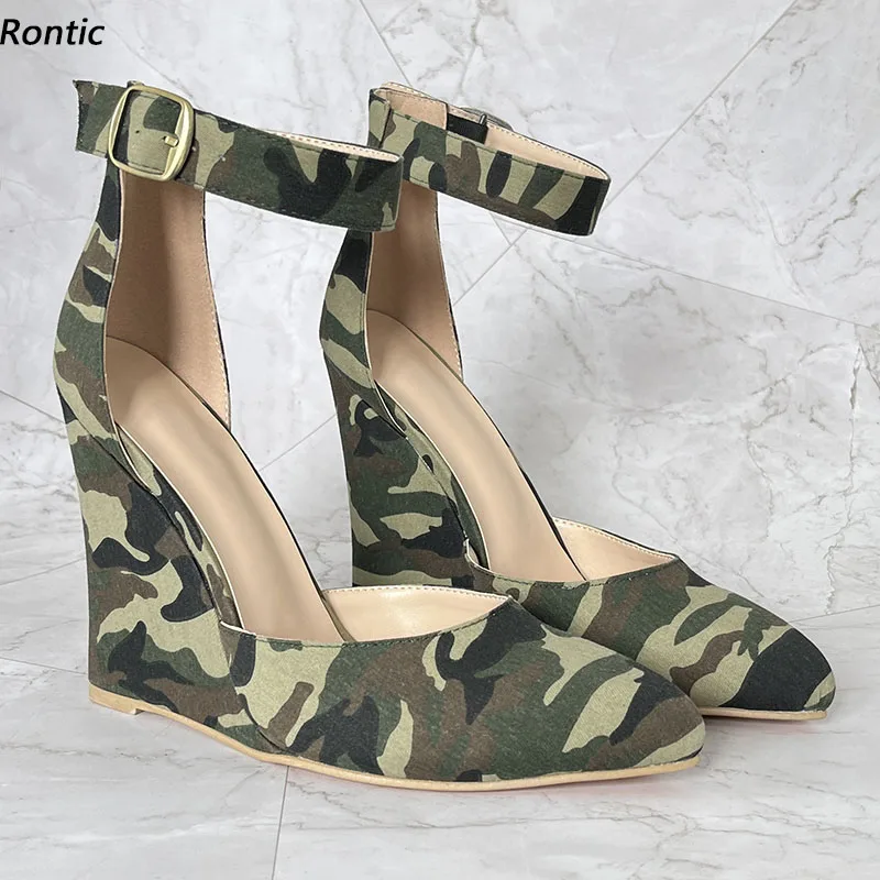 Rontic/Новые женские весенние туфли-лодочки ручной работы на танкетке, красивая повседневная обувь с острым носком, женская обувь, большие размеры 4-15
Rontic/Новые женские весенние туфли-лодочки ручной работы на танкетке, красивая повседневная обувь с острым носком, женская обувь, большие размеры 4-15