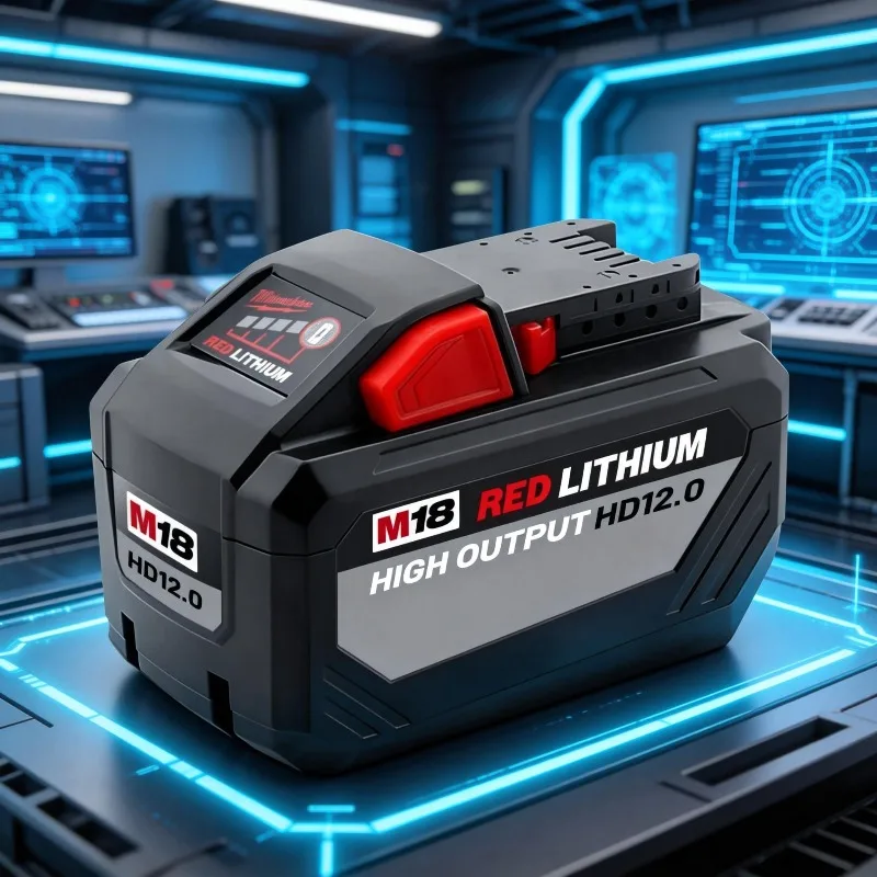 Original Milwaukee Battery 12Ah 12000mAh Rechargeable Tool Battery Compatible with Milwaukee Tool 18V 21700 Cell M18 Battery
Original Milwaukee Battery 12Ah 12000mAh Rechargeable Tool Battery Compatible with Milwaukee Tool 18V 21700 Cell M18 Battery