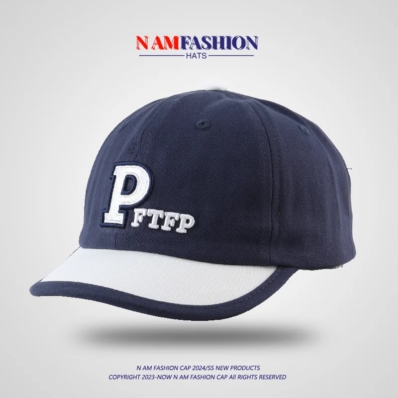 Short-Brimmed Hat Women's Baseball Cap Summer Colorblock All-Matching Peaked Cap Letter Embroidery Couple Sun Hat
Short-Brimmed Hat Women's Baseball Cap Summer Colorblock All-Matching Peaked Cap Letter Embroidery Couple Sun Hat