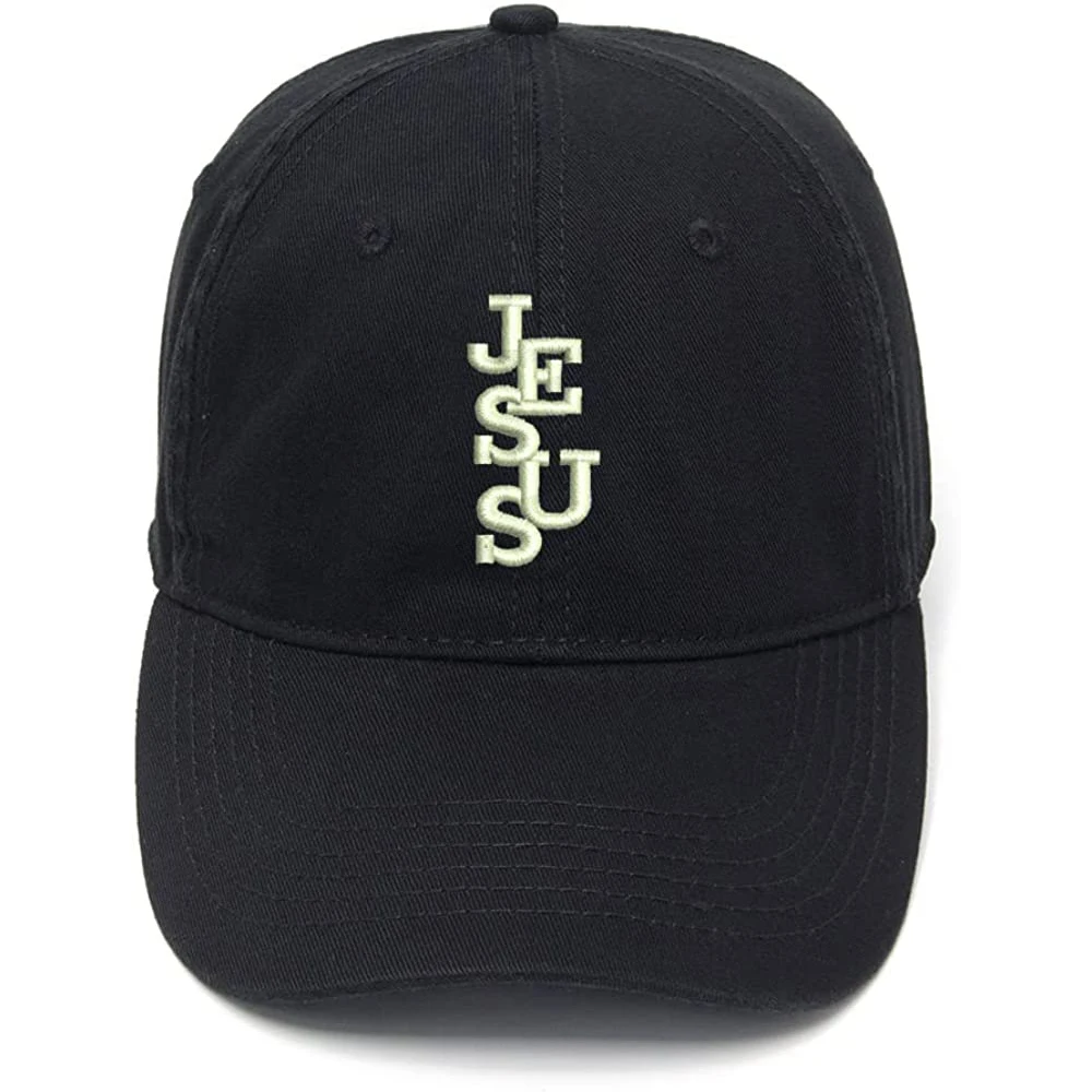 Lyprerazy Men's Baseball Cap Christian Jesus Embroidery Hat Cotton Embroidered Casual Baseball Caps
Lyprerazy Men's Baseball Cap Christian Jesus Embroidery Hat Cotton Embroidered Casual Baseball Caps