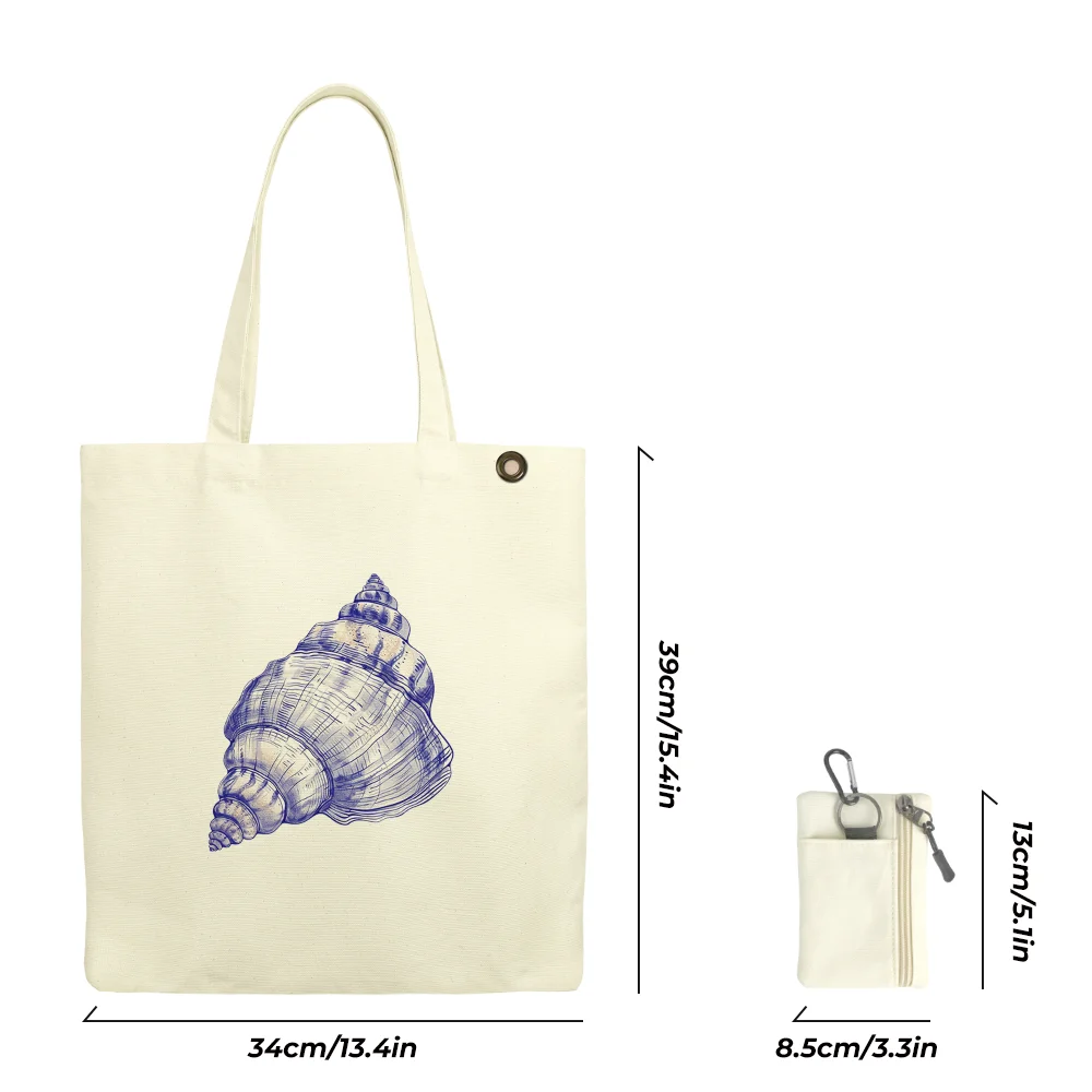 Printed Tote Bag, Canvas Large Capacity Shoulder Bag with Mini Coin Purse, Handbag for School, Shopping ,Daily Commute
Printed Tote Bag, Canvas Large Capacity Shoulder Bag with Mini Coin Purse, Handbag for School, Shopping ,Daily Commute