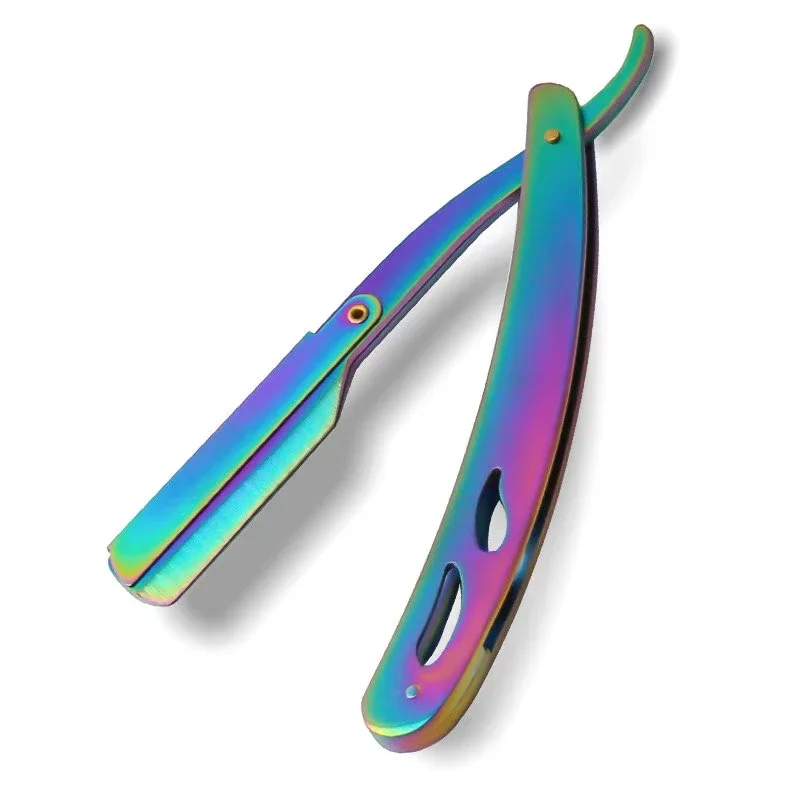 Multicolour Barbershop Men's Shaver Straight Edge Barber Razor Knives Manual Beard Shaving And Care Replaceable Blades Shavette
Multicolour Barbershop Men's Shaver Straight Edge Barber Razor Knives Manual Beard Shaving And Care Replaceable Blades Shavette
