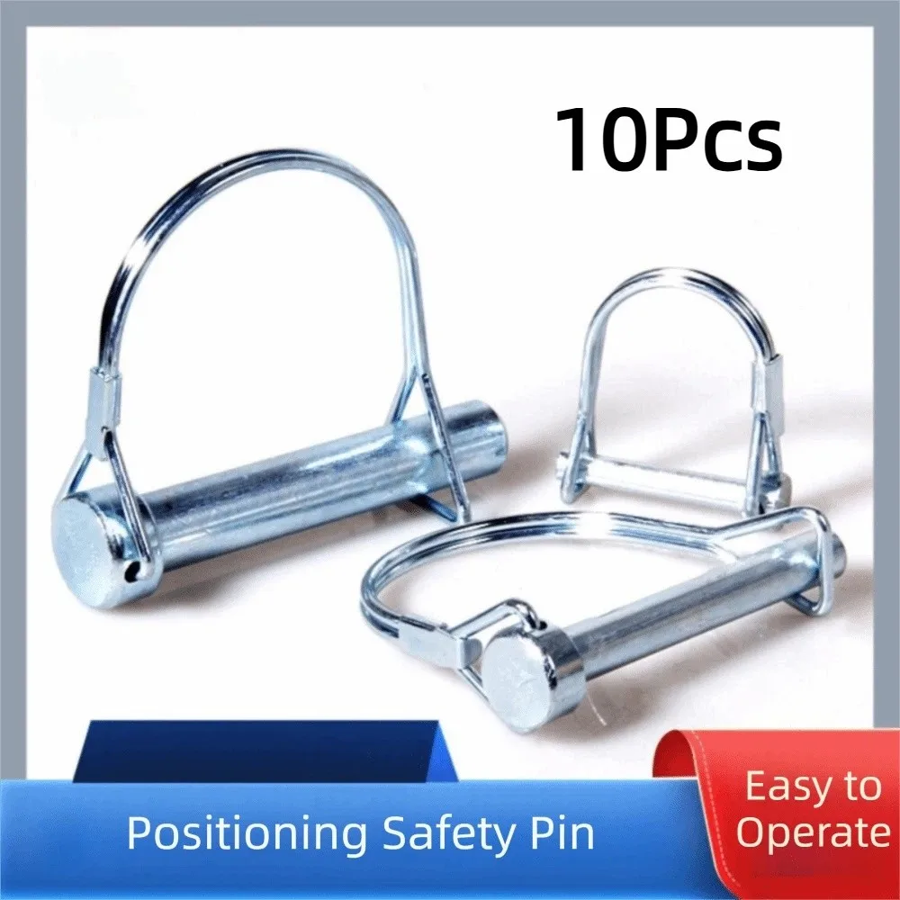 Heavy Duty Trailer Coupler Pin Round Loop Split Trailer Locking Pin Corrosion Resistance D Shape Wire Lock Pin Trucks Tractors
Heavy Duty Trailer Coupler Pin Round Loop Split Trailer Locking Pin Corrosion Resistance D Shape Wire Lock Pin Trucks Tractors