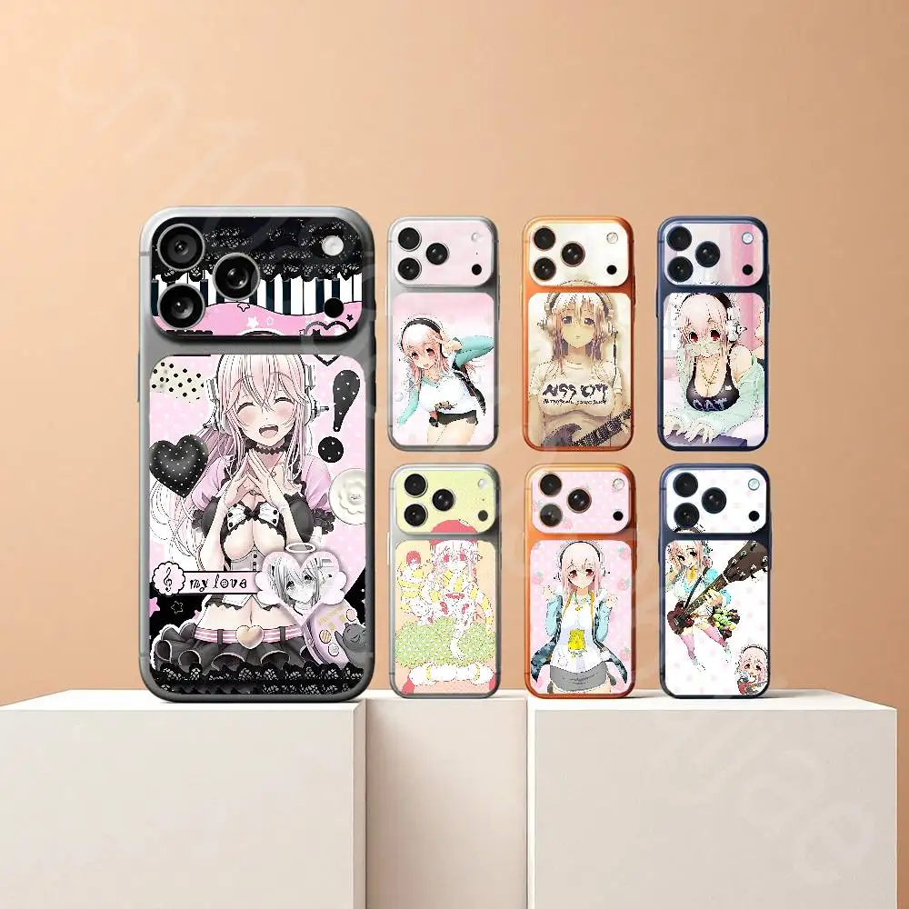 S-Super S-Sonico For iPhone 17pro or 17proMax Full body Back Cover Decal Skin Colorful Rear Protective Sticker Film
S-Super S-Sonico For iPhone 17pro or 17proMax Full body Back Cover Decal Skin Colorful Rear Protective Sticker Film